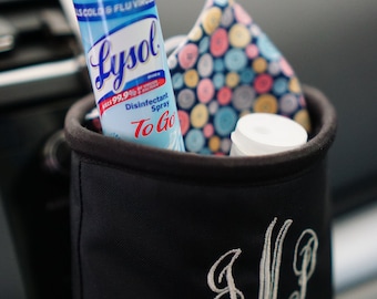 Hand sanitizer Car Vent Holder-Personalized, Mask Holder, Lysol Holder