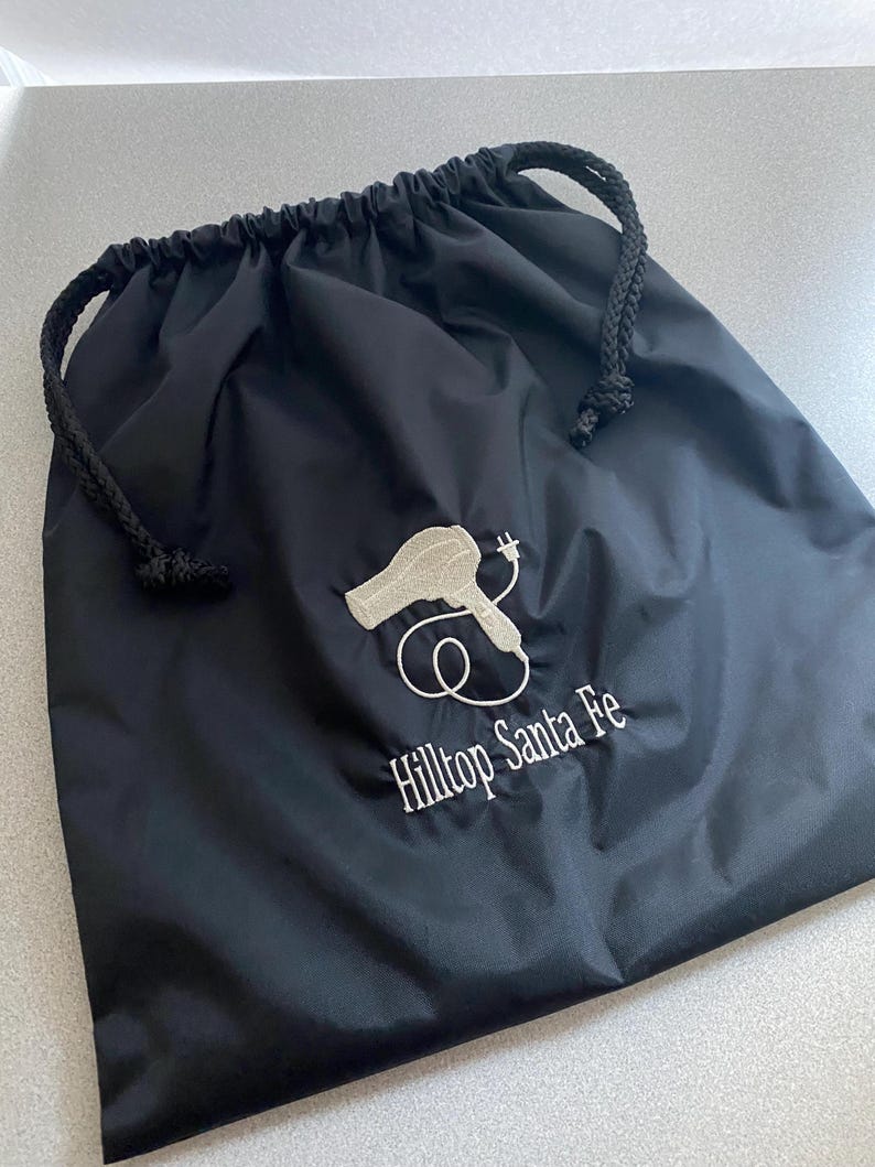 Personalized Hair Dryer Bag Storage image 13