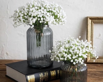 Artificial Gypsophila Flower Bouquet, Baby Breath Floral Arrangement, Wedding Bridal Decor