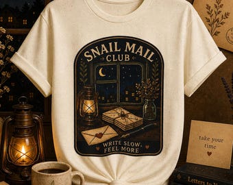 Snail Mail Club, Retro Pen Pal T-shirt