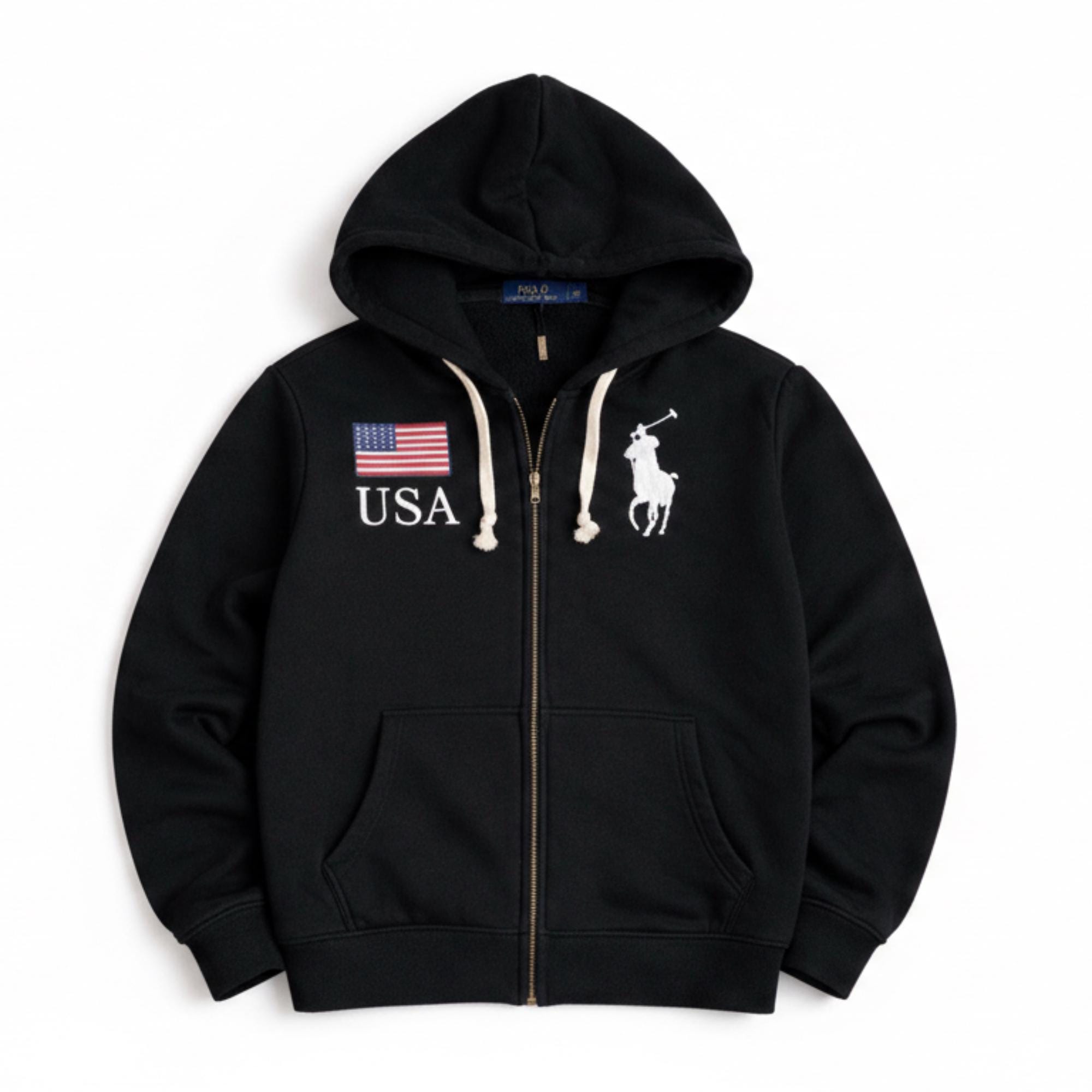 Polo Ralph Lauren Zip Hoodie - Etsy Canada
