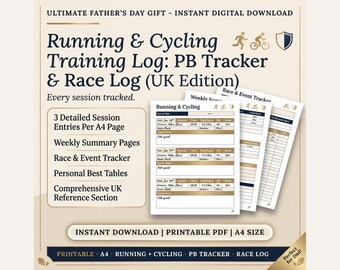 Running and Cycling Log