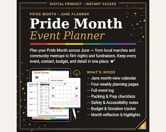 Pride Month Event Planner
