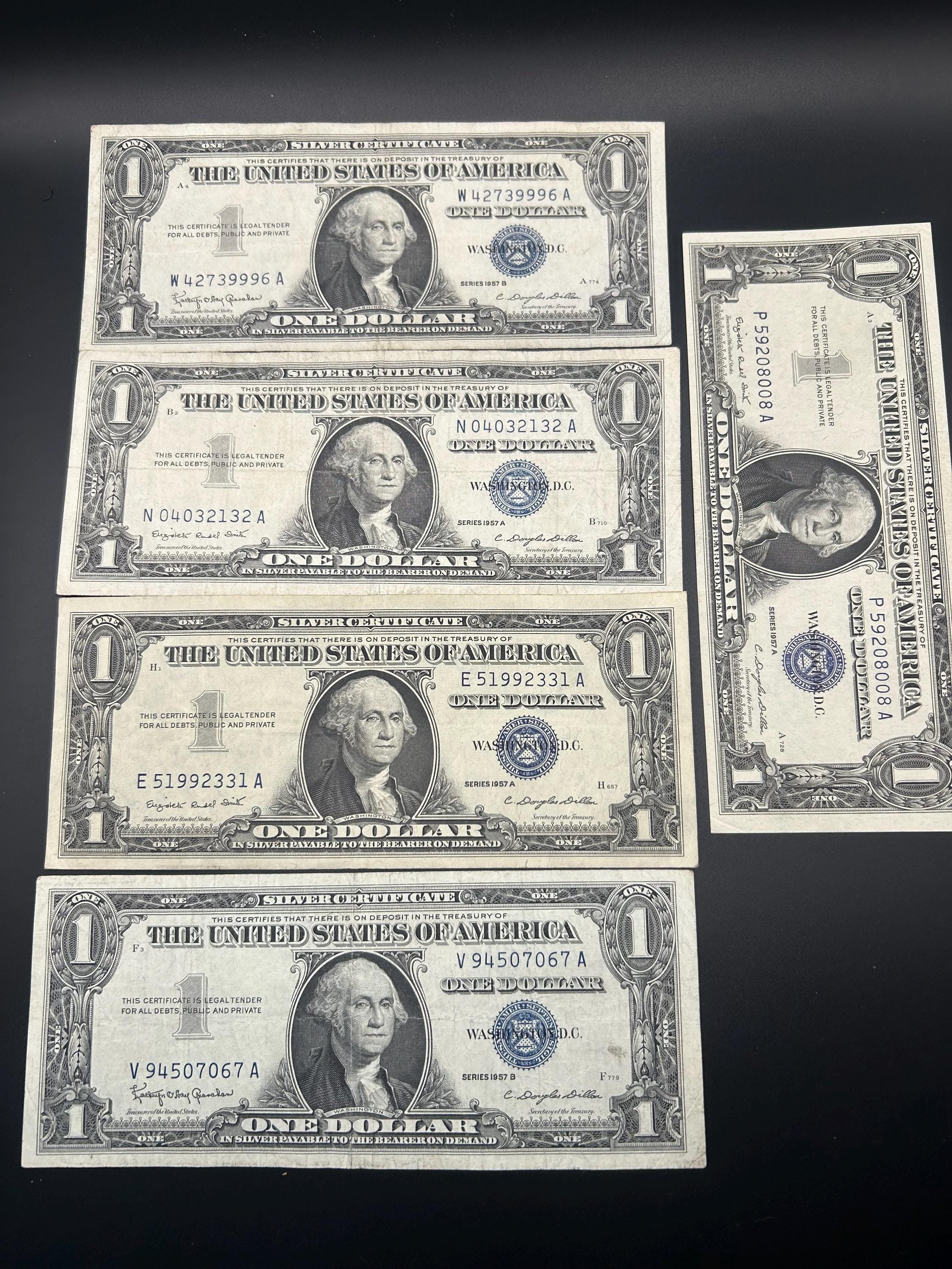 Us One Dollar 1957 - Etsy