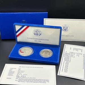 1986 Liberty Coin Proof Set - Etsy