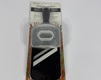 Cortador de verduras en juliana Kyocera Advanced Ceramics, color negro, CSN-1825