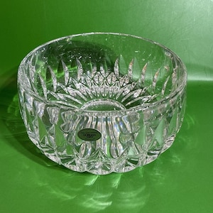 Cut Crystal Bowl - Etsy