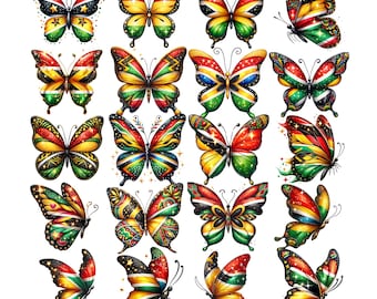 Juneteenth Butterfly PNG: Emancipation Day Sublimation Design (Digital Download) Juneteenth PNG, Black History Month, Black Queen Shirt PNG