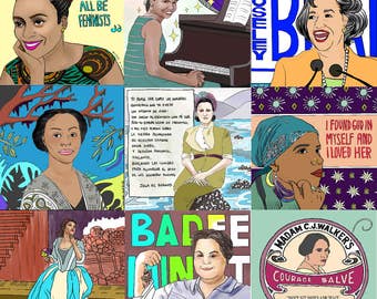 28 Amazing Black Women Coloring Book