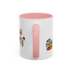 Toy Story 5 Characters Accent Coffee Mug | Jessie, Buzz, Forky Design image 16