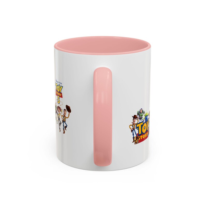Toy Story 5 Characters Accent Coffee Mug | Jessie, Buzz, Forky Design image 16