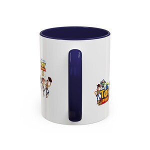 Toy Story 5 Characters Accent Coffee Mug | Jessie, Buzz, Forky Design image 10