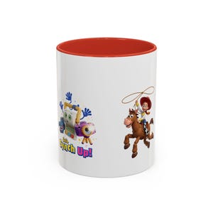 Toy Story 5 Characters Accent Coffee Mug | Jessie, Buzz, Forky Design image 19