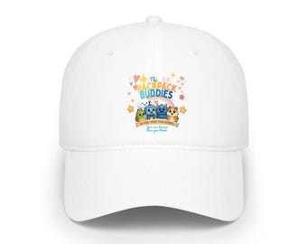 The Backpack Buddies cap | Kids character hat, colorful animal design