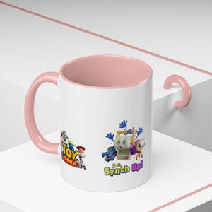 Toy Story 5 Characters Accent Coffee Mug | Jessie, Buzz, Forky Design image 18