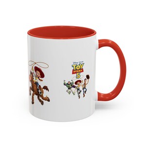 Toy Story 5 Characters Accent Coffee Mug | Jessie, Buzz, Forky Design image 20