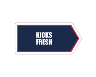 Kicks Fresh Pfeil nach rechts Spiegelaufkleber | Rätsel Klassiker | von Este