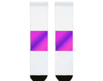 Neon Drachenschuppen Crew Socken