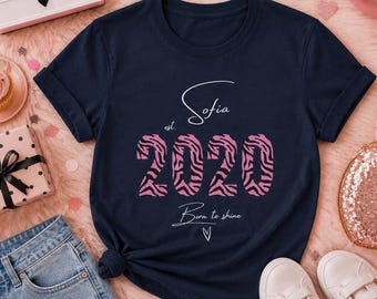 Geburtstagsshirt Mädchen personalisiert – Birthday Girl Outfit mit Wunschname & Geburtsjahr | Geschenk zum Kindergeburtstag ab 3 Jahren