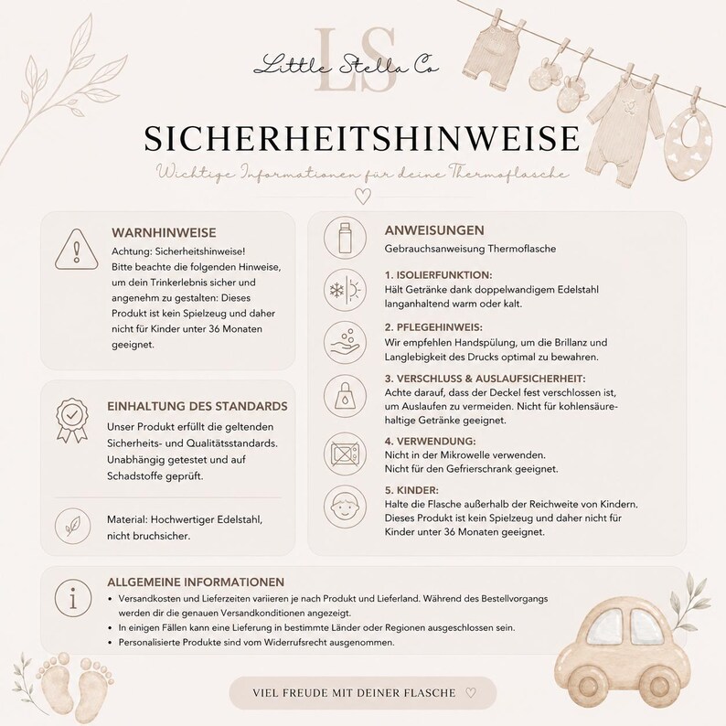 Trinkflasche personalisiert Schulkind 2026 – Kinder Edelstahlflasche mit Name, Geschenk zur Einschulung, Geschenk Schulanfang Junge image 13