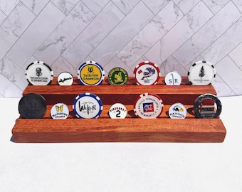 Two-Tier Golf Ball Marker Display