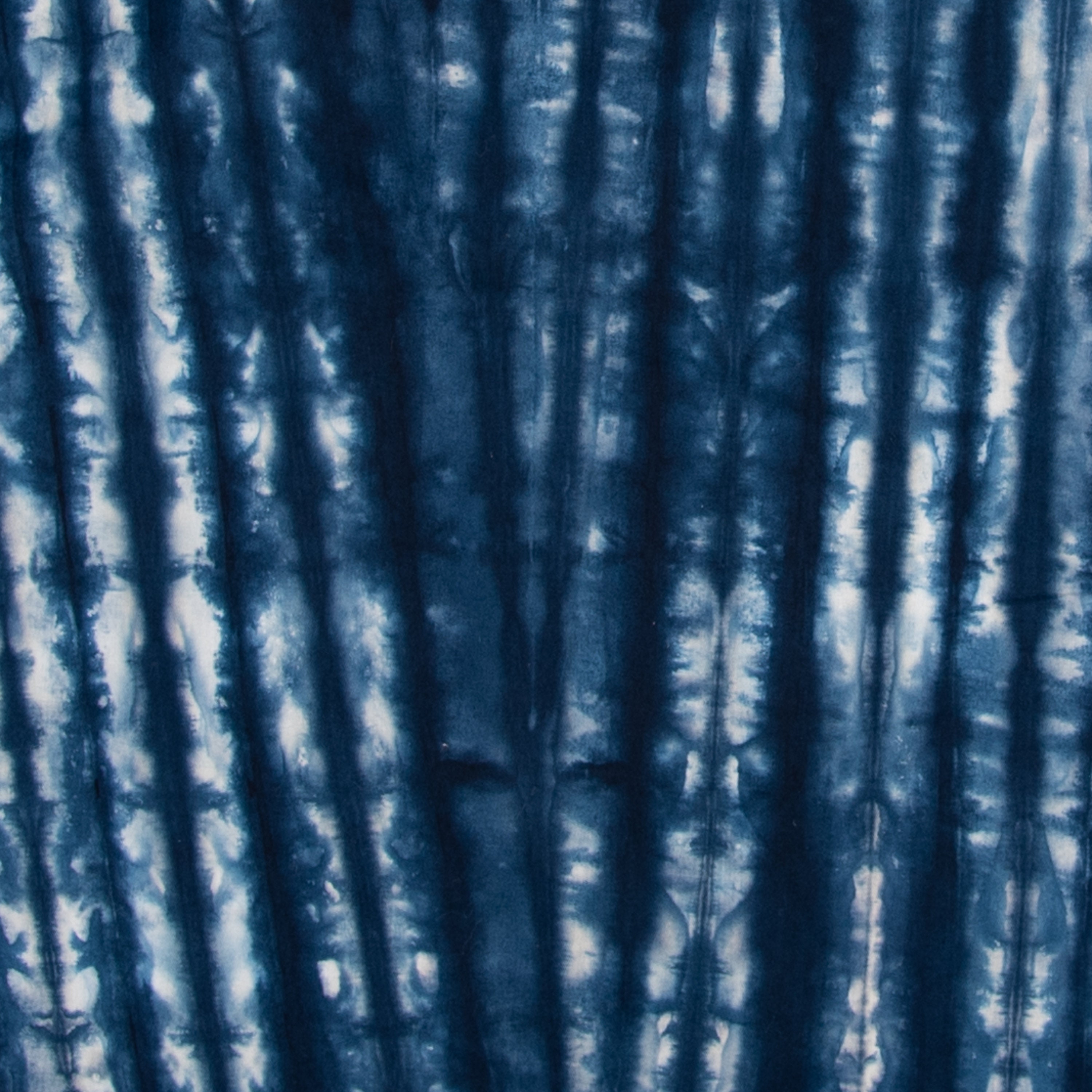 Batik Fabric Navy Batik Tie Dye Blue Cotton By the Yard Etsy