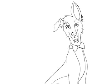 Printable Dogtor Who Coloring Pages, Pack 3