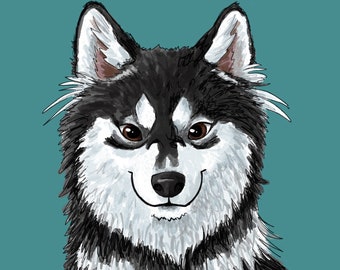 Custom Digital Pet Portrait