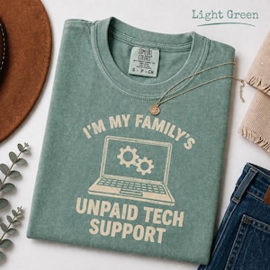 Camiseta gráfica divertida Comfort Colors® para amantes de la tecnología, camiseta de ingeniero nerd informático, regalo humorístico de codificación, camiseta gráfica de programador especialista en TI