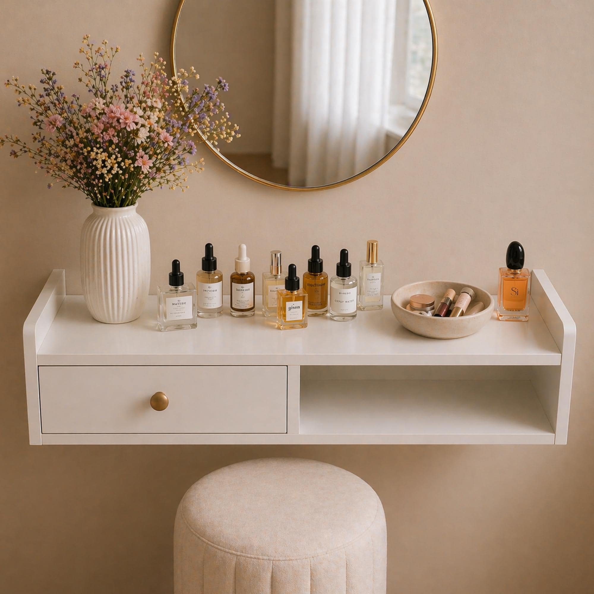 Wall Mounted Dressing Tables - Etsy
