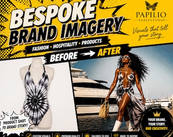 Bespoke  Brand Imagery | Fashion, Hospitality & Product Visuals | Papilio Fablestudio
