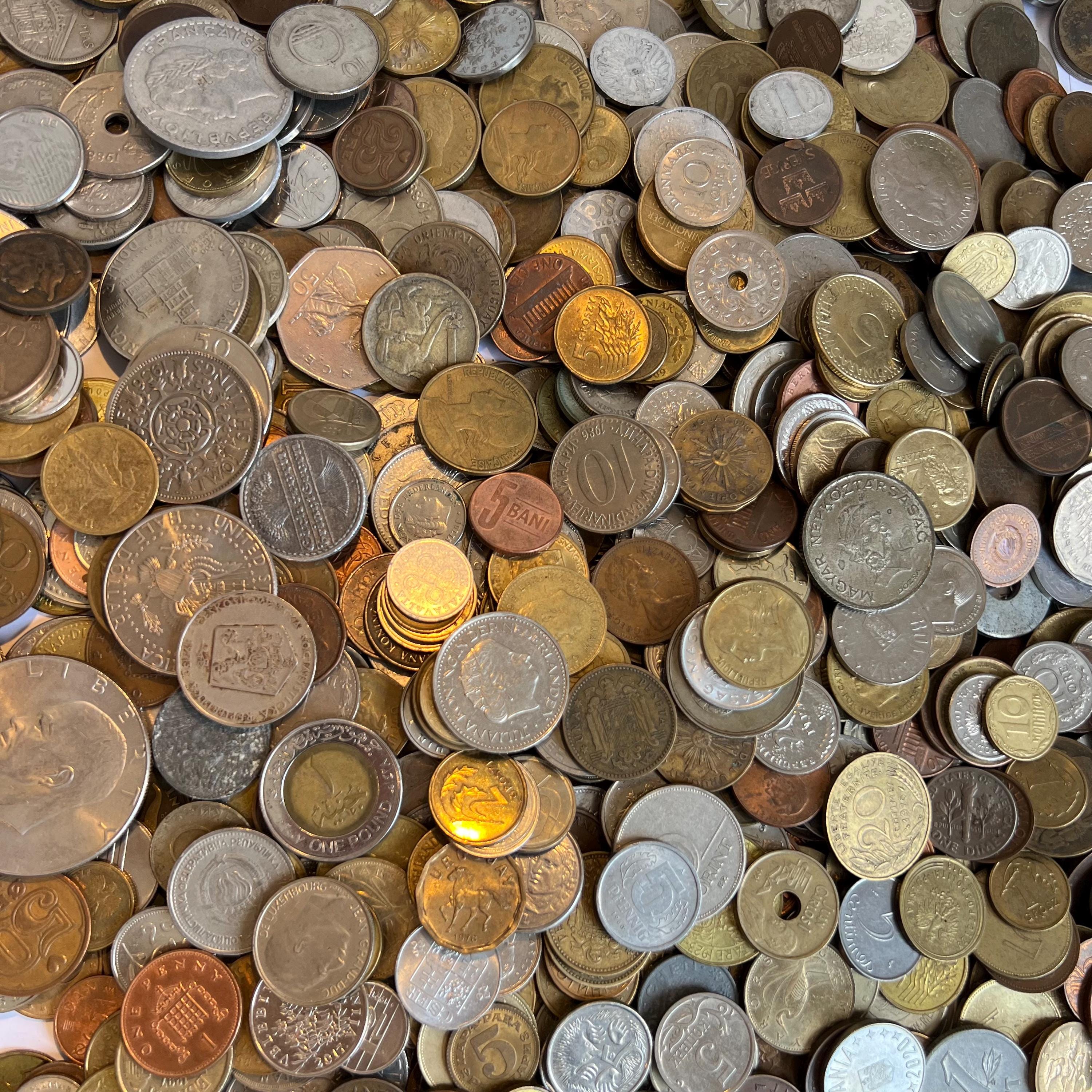World Coins Set – Mixed Foreign Coins Lot – Choose 5, 10 or 15 Coins ...