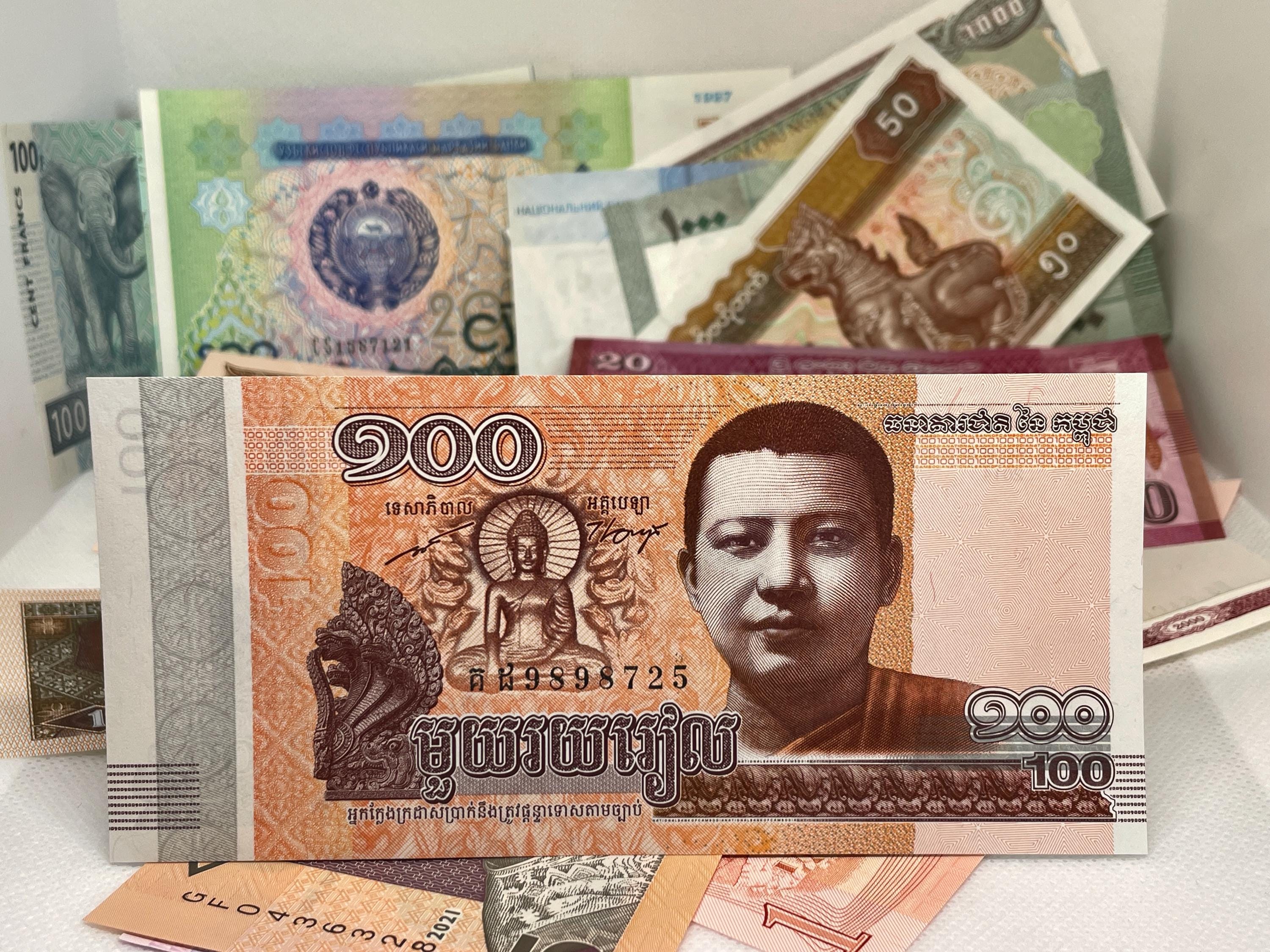 Notes Mix Money World Banknotes Lot | 5–100 Different Notes | Mixed Countries | UNC ...