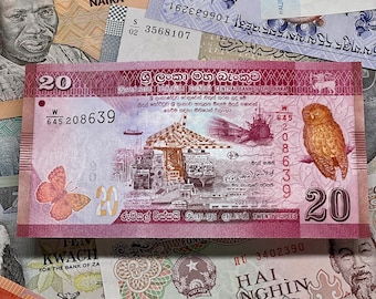 Lote de billetes del mundo / 5–100 billetes diferentes / Países variados / Sin circular / Juego de billetes de colección