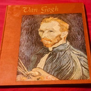 Vintage 1961 Van Gogh | Abrams Art Book | Tipped-In Plates | Mylar Jacket