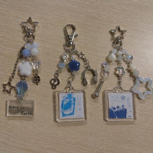 Wave to Earth Keychain, Handmade Phone Charm Keychain | Gift For Her