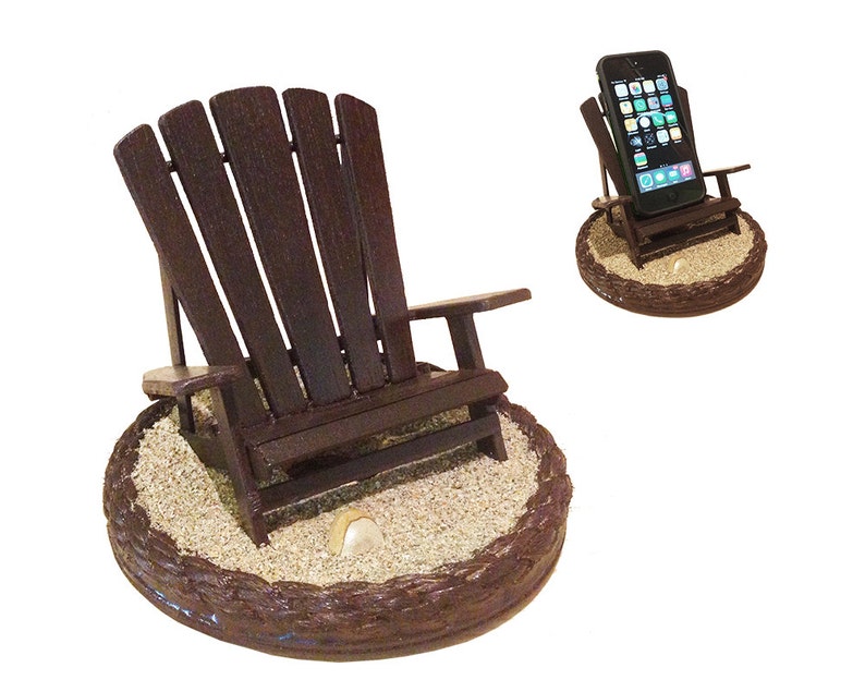 iBeach in Dark Coconut A seriously relaxing chair for iPhones, Androids and more... image 1
