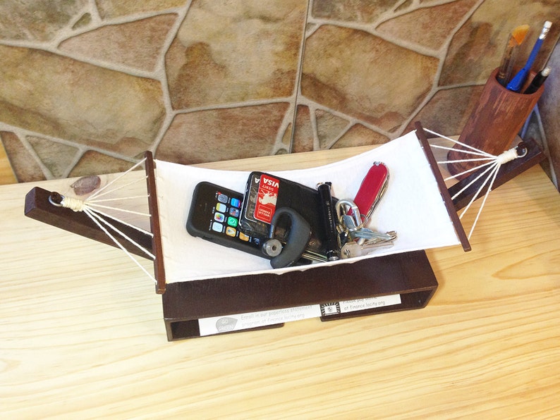 Hammock Valet A Relaxing Desk Organizer Etsy