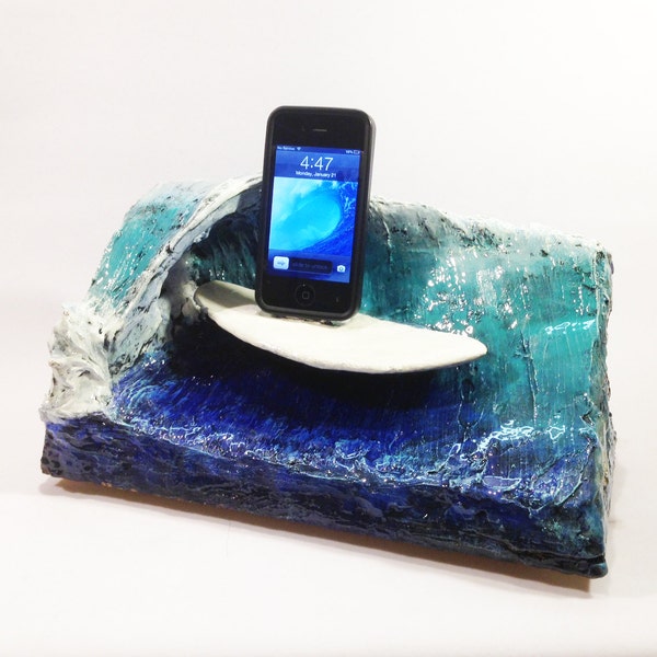 Gone Surfin' iPhone Docking Station - Made to Order