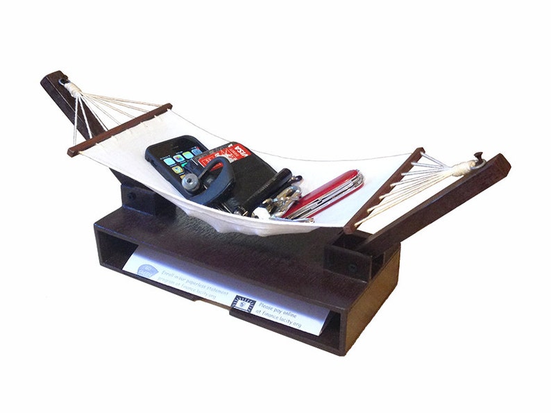 Hammock Valet A Relaxing Desk Organizer Etsy
