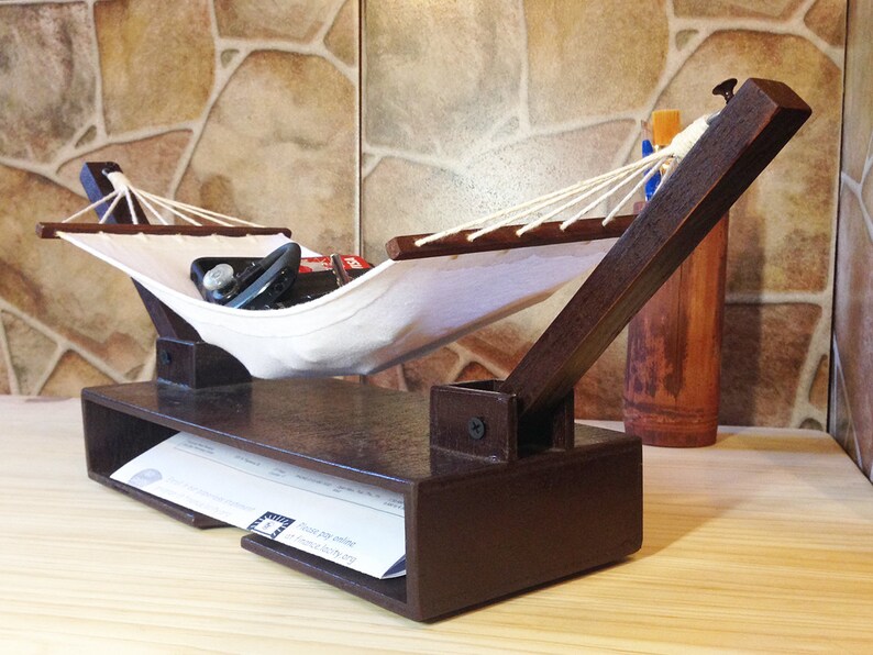 Hammock Valet A Relaxing Desk Organizer Etsy