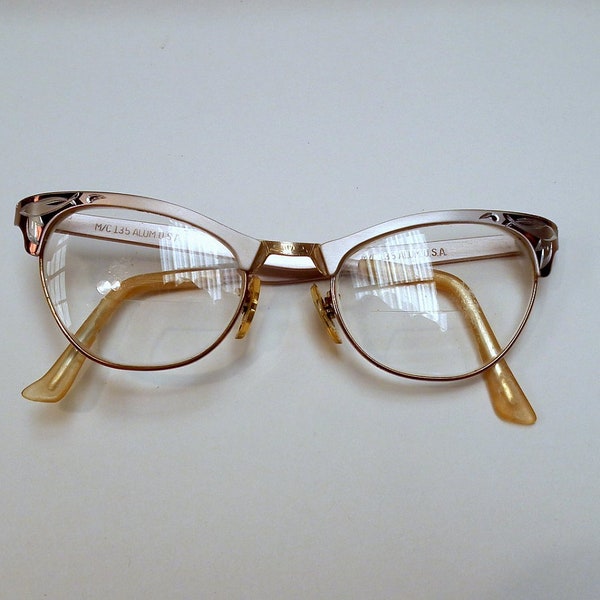 50s Cat Eye Glasses Art Deco Frames