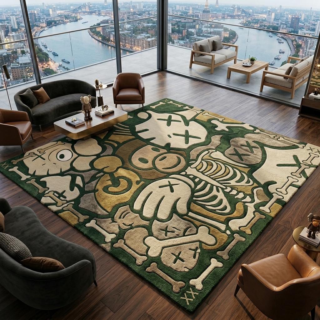 Kaws rugs - Etsy 日本