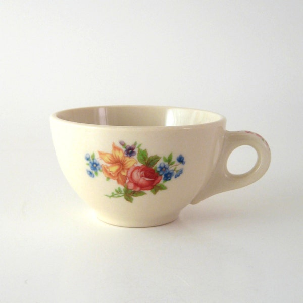 Vintage Restaurant Ware Cup, Syracuse China, Mid-Century Diner Cup, 1950s