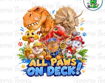 Cute Dinosaurs Watercolor Clipart for Kids, Nursery Decor, Birthday Party, Baby Showers PNG, Gender Neutral, Dino Egg, Puppy & Dogs Png