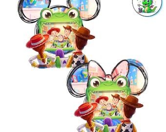 Toy Story Characters Bundle PNG, Woody Buzz Jessie Digital Clipart, You’ve Got a Friend in Me