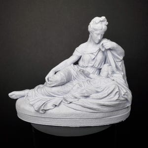 Mother and Child Sculpture | Maternal Love Statue | Classical Family Decor | Mother's Day Gift | Elegant Home Art | Figurine