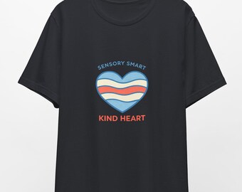 Sensory Smart T-Shirt | Neurodiversity Awareness with Heart Symbol