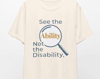 Disability Awareness Tee, Inclusive Kindness Shirt, Special Education Teacher Gift, Neurodiversity Support
