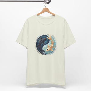 Yin Yang Koi Fish T-Shirt | Japanese Asian Style Tee